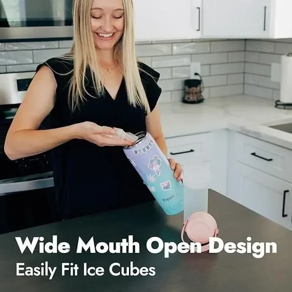 Papablic Vacuum Insulated Breastmilk Cooler Bottle, 20oz Stainless Steel Violet - Picture 5 of 6